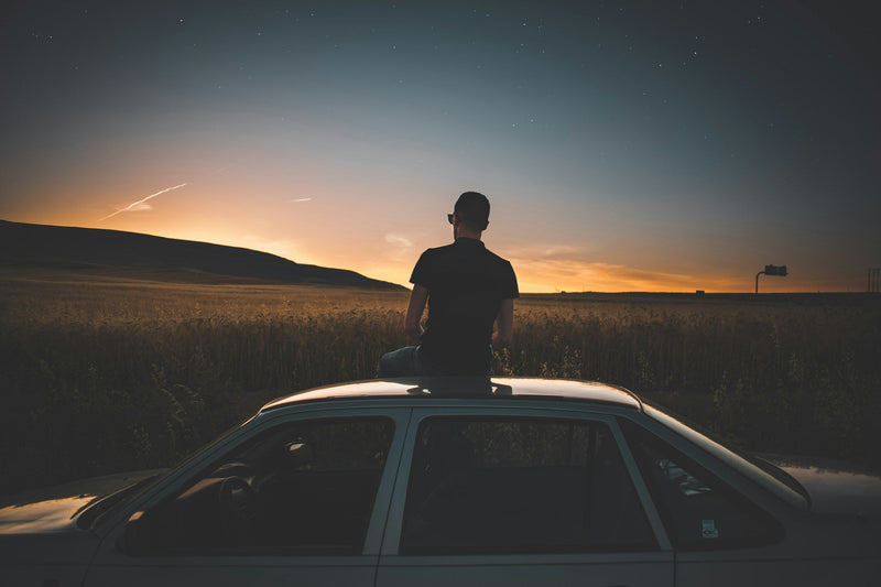 Camping Roadtrip Sunset
