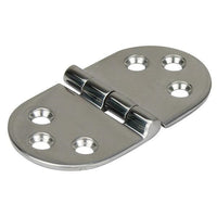 Stainless steel 316 Deck Hinge with six holes 78mmx40mm