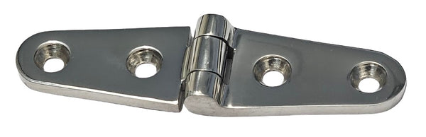 Stainless steel 316 Strap Hinge with 2.5mm thickness 100x25mm