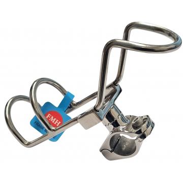 Stainless steel 316 Adjustable Single Rail Mount Rod Holder with rotates 360° both horizontal and vertical 25mm (1")