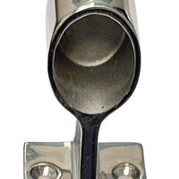 Stainless steel 316 End 120° Stanchion 22mm (7/8")