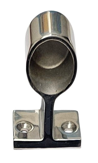 Stainless steel 316 End 120° Stanchion 22mm (7/8")