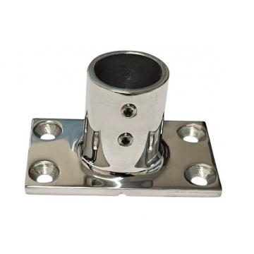 Stainless steel 316 Rectangular Base 90° 25mm (1")