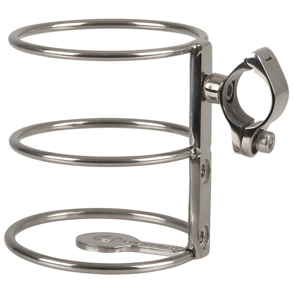 SS316 Adjustable Rail Mount Drink Holder 25mm