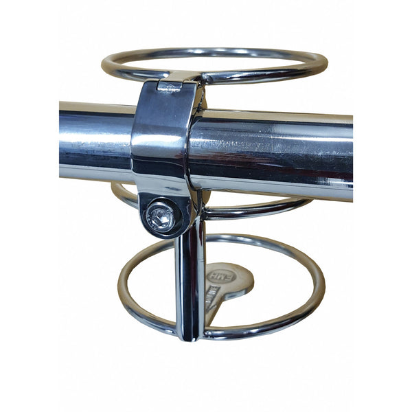 SS316 Rail Mount Drink Holder