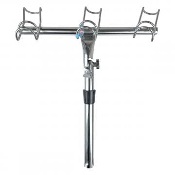 SS316 3-Way Adjustable Rod Holder