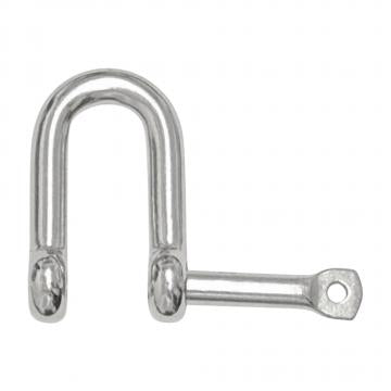 Stainless steel 316 Forged Dee Shackles with captive bolt 6mm