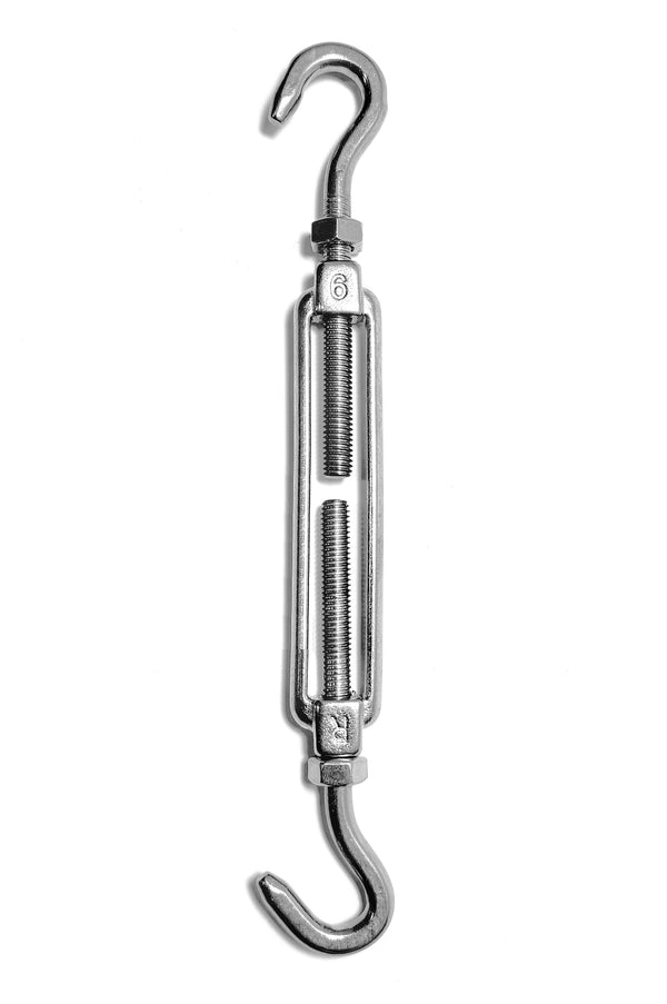 SS316 Turnbuckle Hook/Hook (with Lock Nuts)
