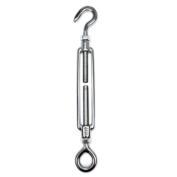SS316 Turnbuckle Eye/Hook (with Lock Nuts)
