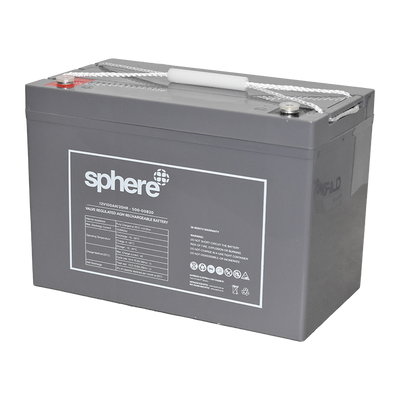 Sphere 12V 100AH Valve Regulated AGM Rechargeable Battery