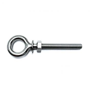 Stainless steel 316 Eye Bolt 12mm (Thread 12mm,Thread Length 140mm,Overal Length 200mm)