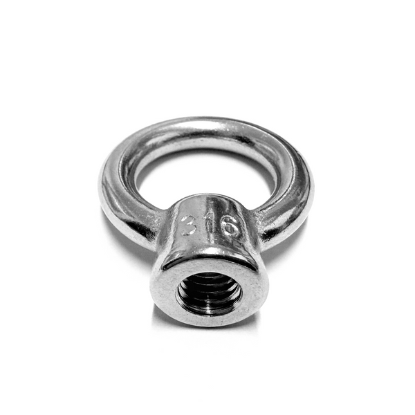 Stainless steel 316 welded Eye Bolts 12mm (Thread 12mm,Thread Length 85mm,Overal Length 140mm)