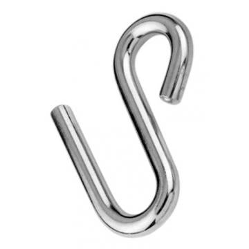 Stainless steel 316 Long Arm Type āSā Hook 8mm