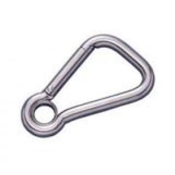 Stainless steel 316 Asymetric Snap Hook with thimble eye 60x6mm