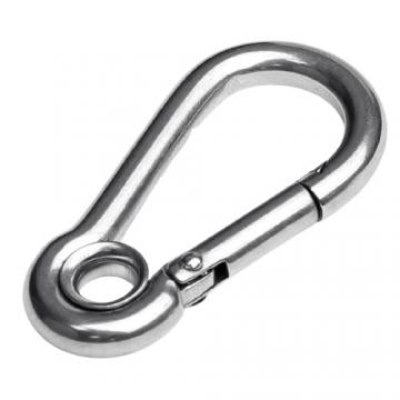 SS316 Snap Hook with Round Thimble Eye