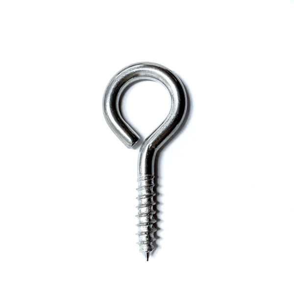 Stainless steel 316 Screw Eye 4x40mm