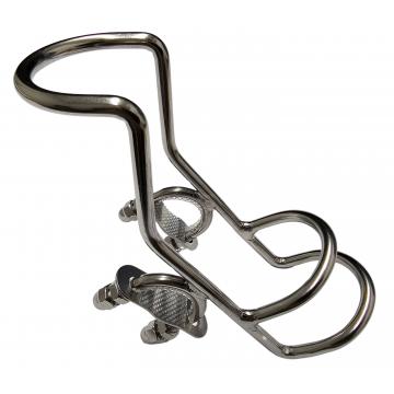 SS316 Rail Mount Rod Holder 25mm