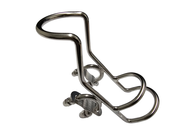 SS316 Rail Mount Rod Holder 25mm
