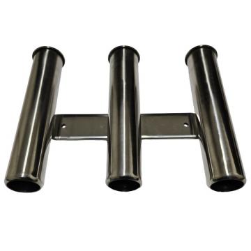 SS316 Side Mount 3-Way Rod Holder