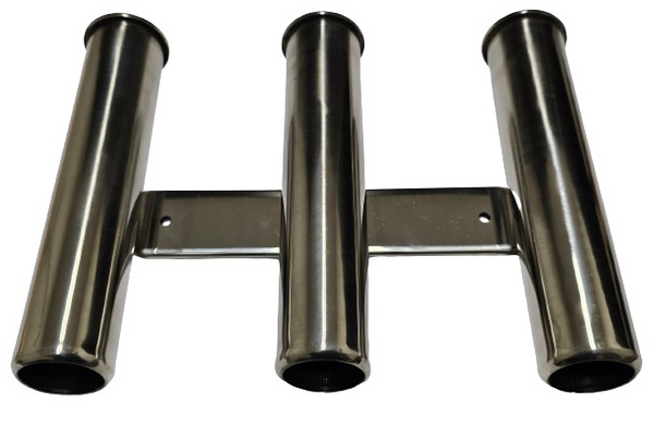 SS316 Side Mount 3-Way Rod Holder