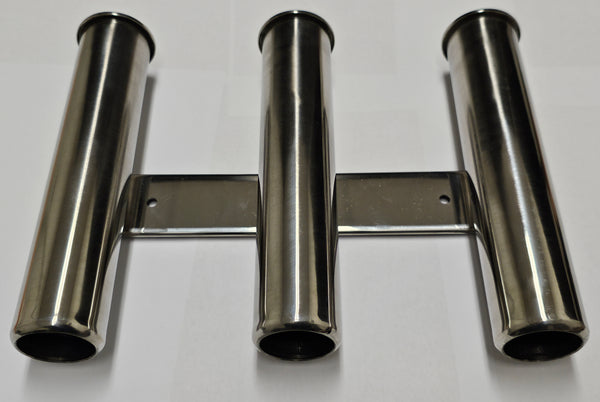 SS316 Side Mount 3-Way Rod Holder