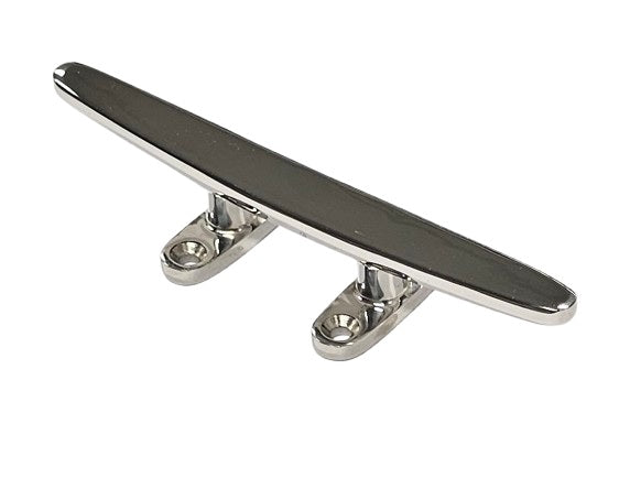 Stainless steel 316 Low Flat Cleat 200mm (8")