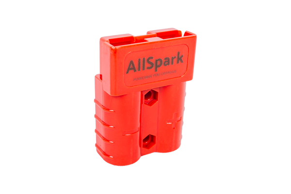AllSpark 50A Red Anderson Connector Single Plug - Plug only no contacts