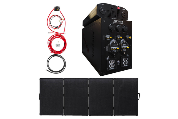 300Ah Portable Power Station + 400W Solar Kit | AllSpark 'The Grid'