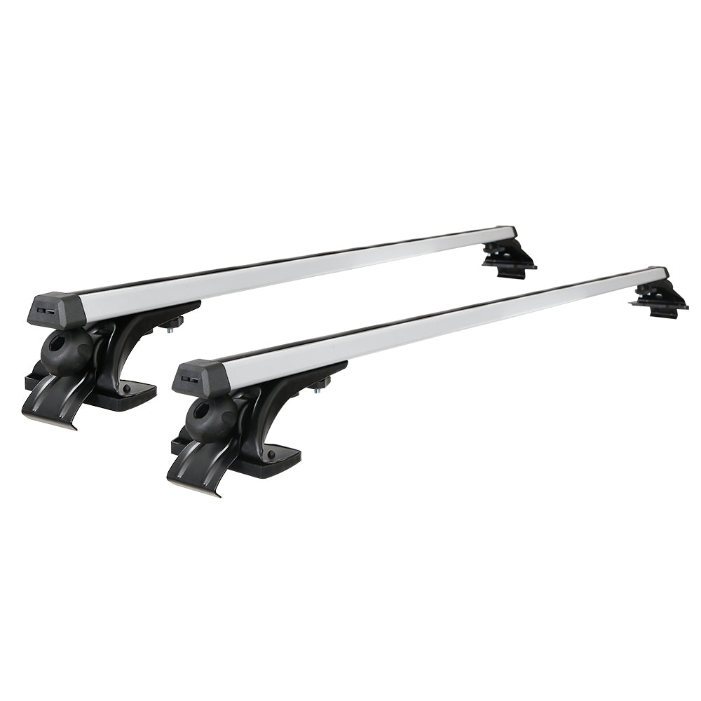 Universal Car Roof Racks Pod Aluminium Cross Bars Brackets 145cm - Main Image