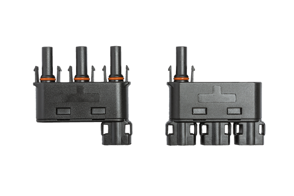 MC4 3 INTO 1 BRANCH CONNECTORS (PAIR)
