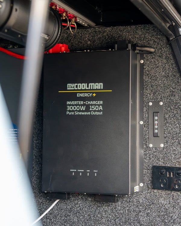 myCOOLMAN MCME3000W Energy Inverter Charger Pure Sinewave 3000W