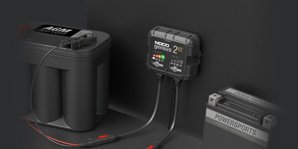 Noco GENIUS2X2 6V/12V 2-Bank 4-Amp Smart Battery Charger
