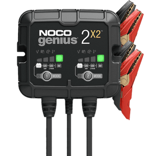 Noco GENIUS2X2 6V/12V 2-Bank 4-Amp Smart Battery Charger
