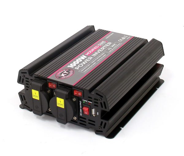 1000W Modified Sine Wave Power Inverter by KT Solar Accessories