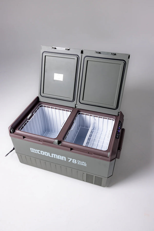 myCOOLMAN 78 Recreational Series Dual Zone Portable Fridge & Freezer