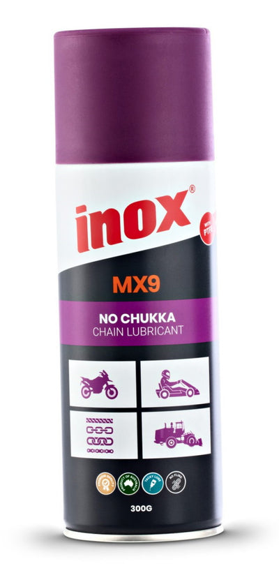 Inox MX9 No Chukka Chain Lube Aerosol 300g
