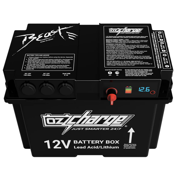 12V Beast Battery Box by Ozcharge