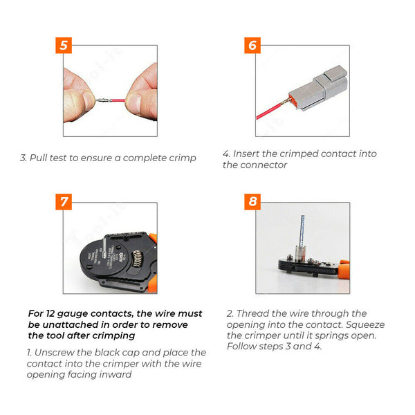 Deutsch DT 1000-Piece Connector Kit with Genuine Crimp Tool