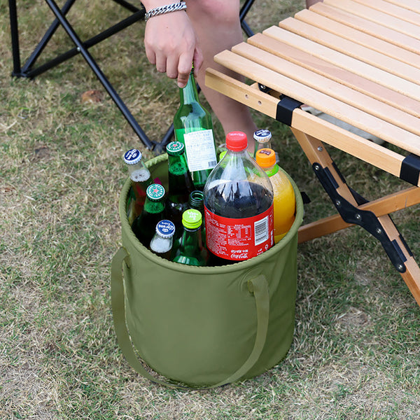 13L Folding Camping Bucket – Collapsible Portable Storage