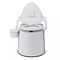 19L Portable Camping Toilet with Flush Pump