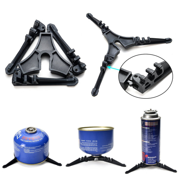 Portable Camping Cookware Set with Stove, Pot, Cup and Spork
