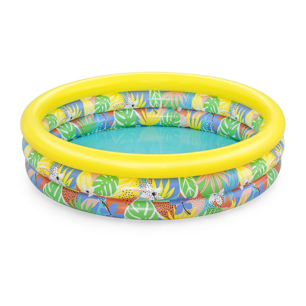 Bestway 1.68m x 38cm Floral Paradise Play Pool