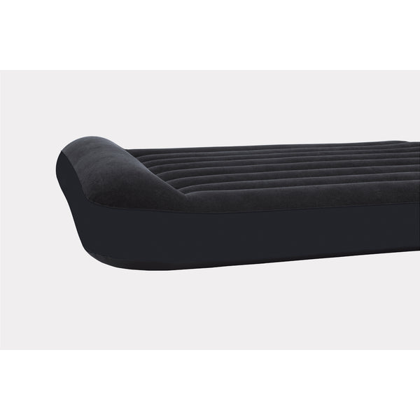 Intex Queen Pillow Rest Classic Airbed W/ Fiber-Tech