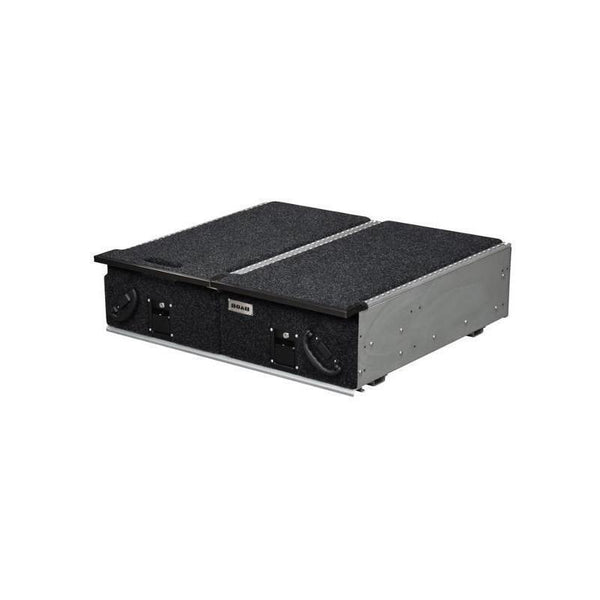 Double Roller Drawer with Right Hand Fridge Slider — Toyota Prado & Medium Wagons