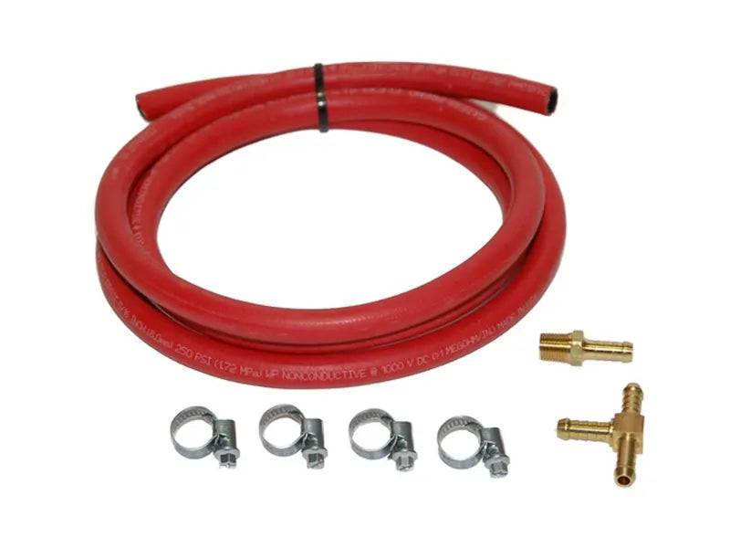 Poly Diesel Tank Vent Extension Kit with Hose & Fittings