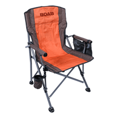 Camping Chair Folding Orange by BOAB