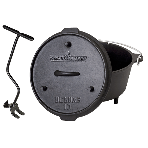 10″ Deluxe Dutch Oven – 6 Quart by Camp Chef