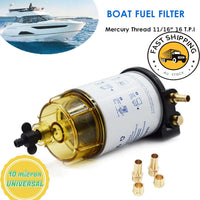 Boat Fuel Filter Fuel Water Separator Mercury/Yamaha -MARINE/OUTBOARD 10 Micron