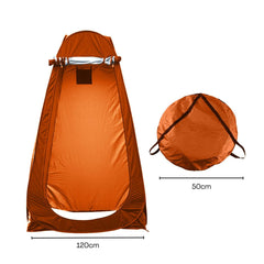 KILIROO Shower Tent with 2 Window (Orange)