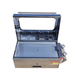 Sizzler Deluxe 2.0 Stainless Steel Portable BBQ With High Lid